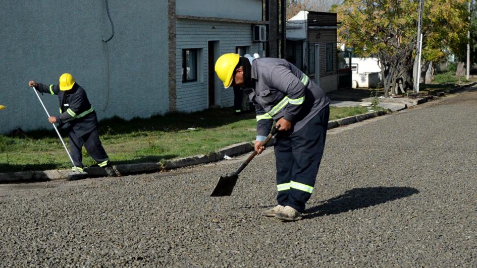 Varios frentes de obra en capital e interior