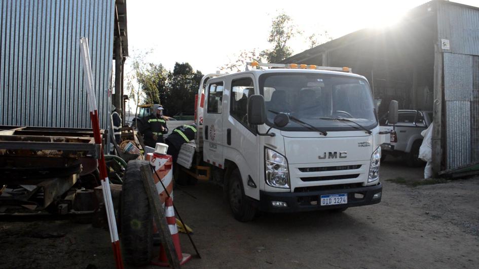 Comienzan obras de desagües pluviales en barrio Garibaldi de Sarandí Grande Comienzan obras de desagües pluviales en barrio Garibaldi de Sarandí Grande