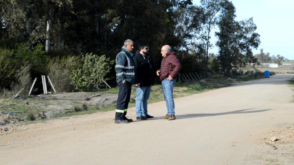 Comienzan obras de desagües pluviales en barrio Garibaldi de Sarandí Grande Comienzan obras de desagües pluviales en barrio Garibaldi de Sarandí Grande