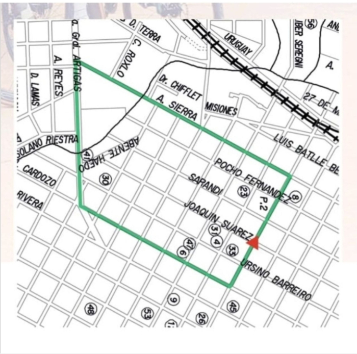 Se exhorta a no estacionar en circuito de la Vuelta de los Puentes