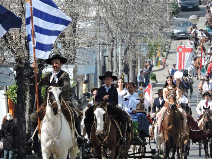 Calles afectadas por desfile de los Patricios del 25