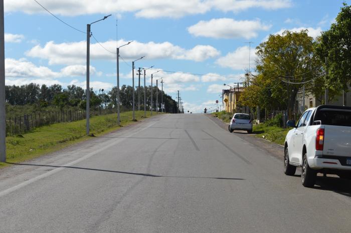 Alumbrado transitoriamente fuera de servicio en calle Andrés Arocena (ex calle 60)