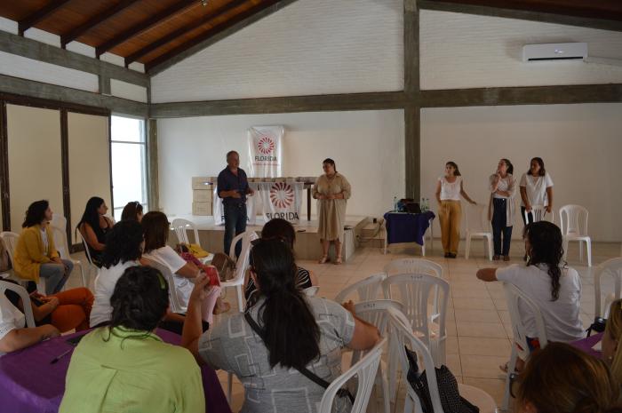 Taller y charla de intercambio con funcionarias de la IDF