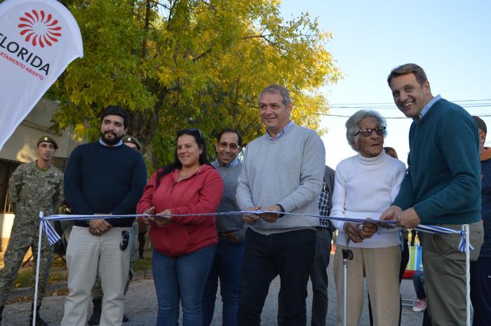 Inauguración de obras en barrio Corralón del Tigre