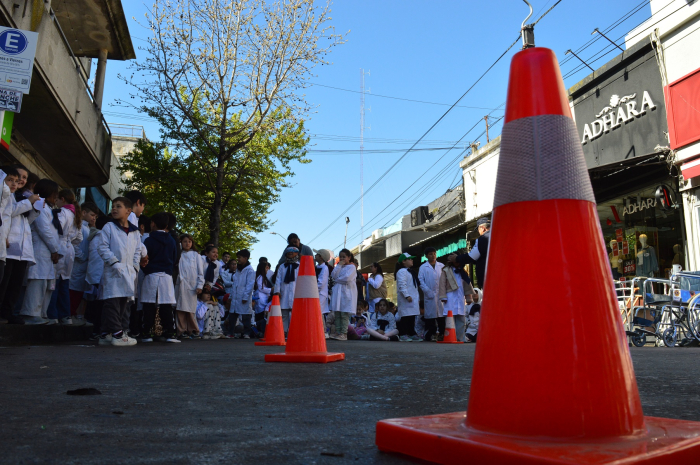 Florida conmemoró el Día del Peatón con una jornada de educación vial