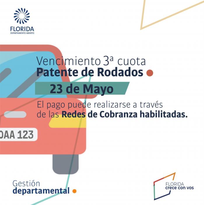 Vencimiento de patente de rodados