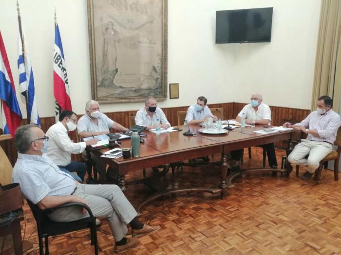 reunion en el Salon de Honor