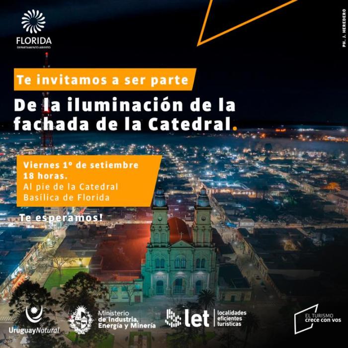 Nueva iluminación para la fachada de la catedral