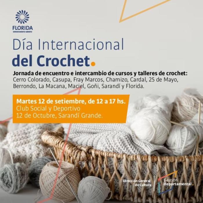Encuentro de cursos y talleres de crochet