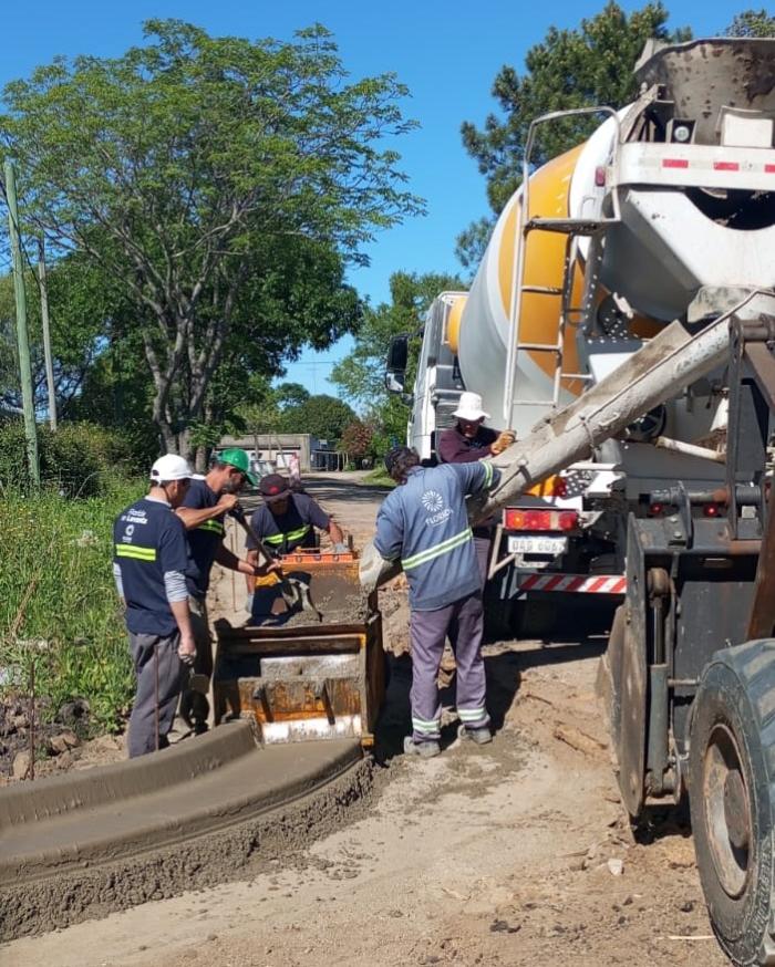 Avanzan obras en el interior