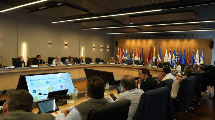 Carlos Enciso presidió una nueva sesión plenaria del Congreso de Intendentes
