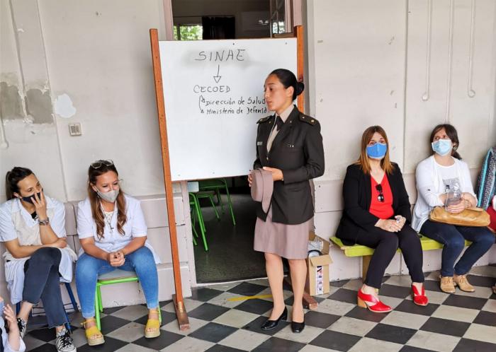 Charla en Escuela Varela