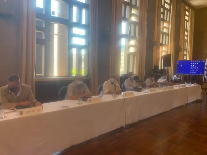 Intendentes en Sesion Plenaria