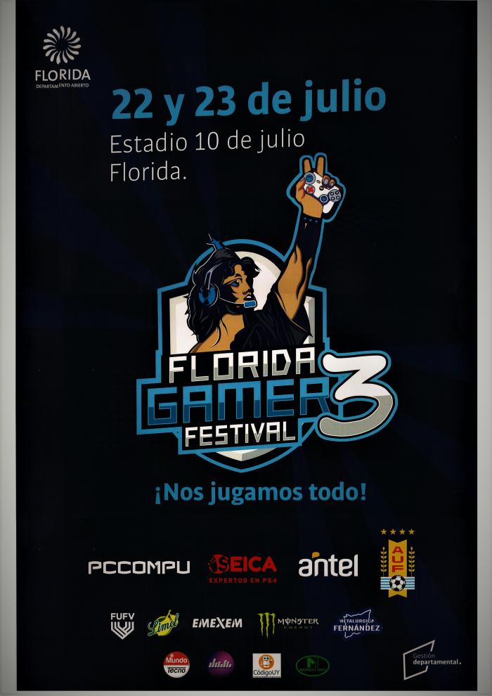 afiche Florida Gamer 3