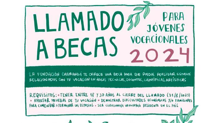 Becas Chamangá 2024