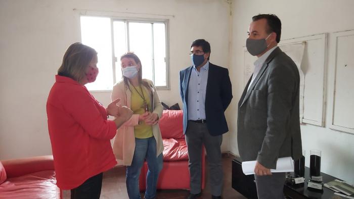 Intendente Brugman con empresarios reconocidos
