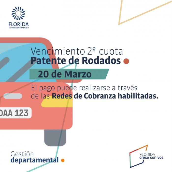 Vencimiento de patente de rodados