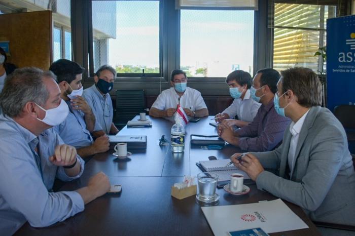Reunion con Pte. ASSE Dr. Leonardo Cipriani Reunion con Pte. ASSE Dr. Leonardo Cipriani