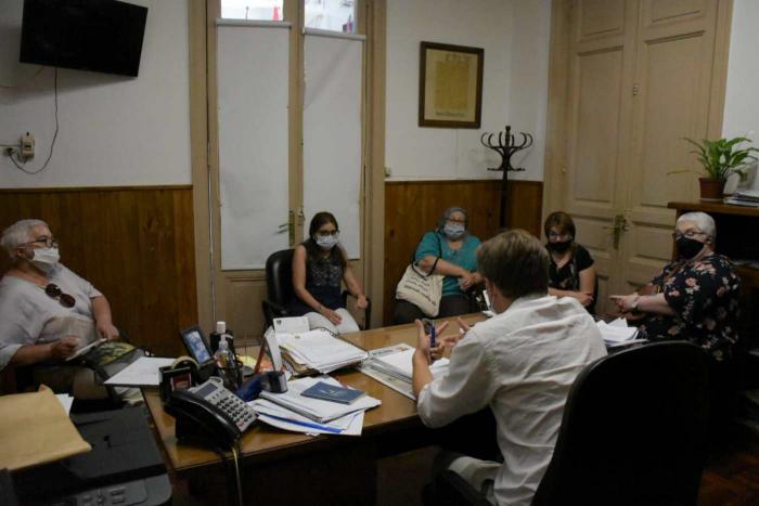 Reunion en despacho del secretario general 