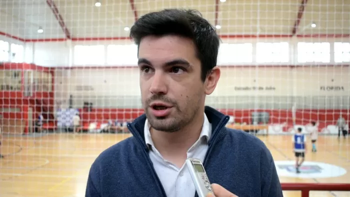 Director de deportes Mathias Domínguez Director de deportes Mathias Domínguez en las instalaciones del estadio 10 de Julio