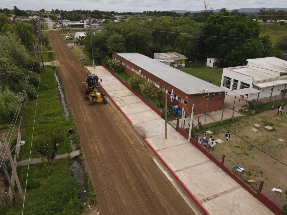 Obras en calles de Solís de Mataojo
