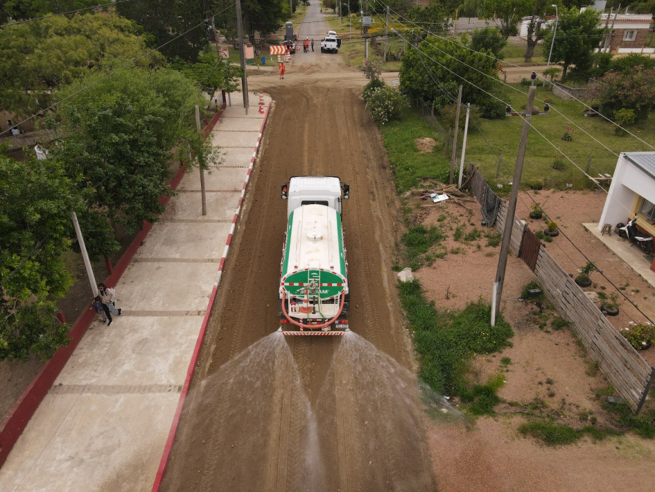 Obras en calles de Solís de Mataojo