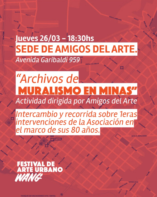 ¡Comienza el festival de arte urbano WANG en Minas!
