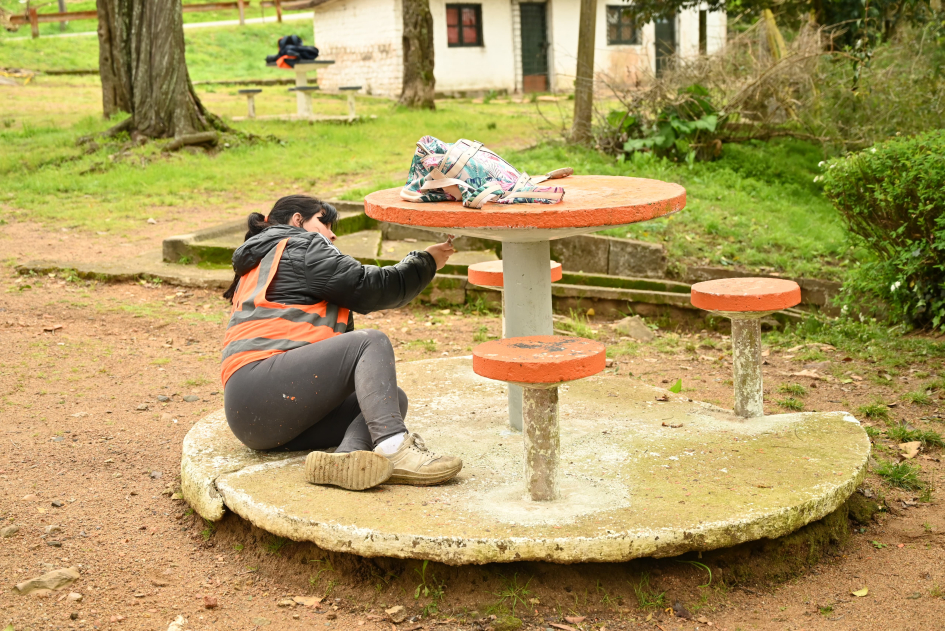 La intendencia trabaja en la renovación del Parque Zorrilla La intendencia trabaja en la renovación del Parque Zorrilla