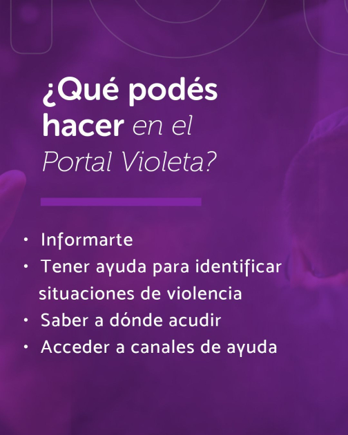 La Intendencia de Lavalleja presentó el Portal Violeta