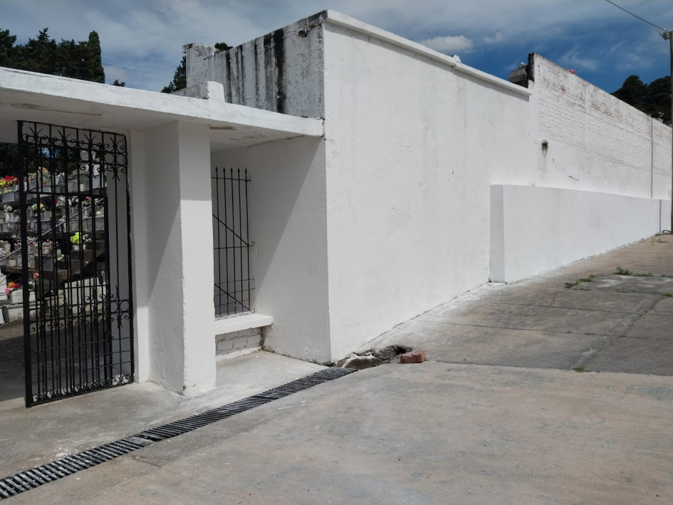 Mejoras en la fachada de cementerios 