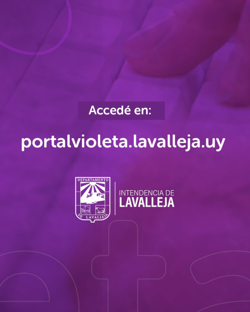 La Intendencia de Lavalleja presentó el Portal Violeta