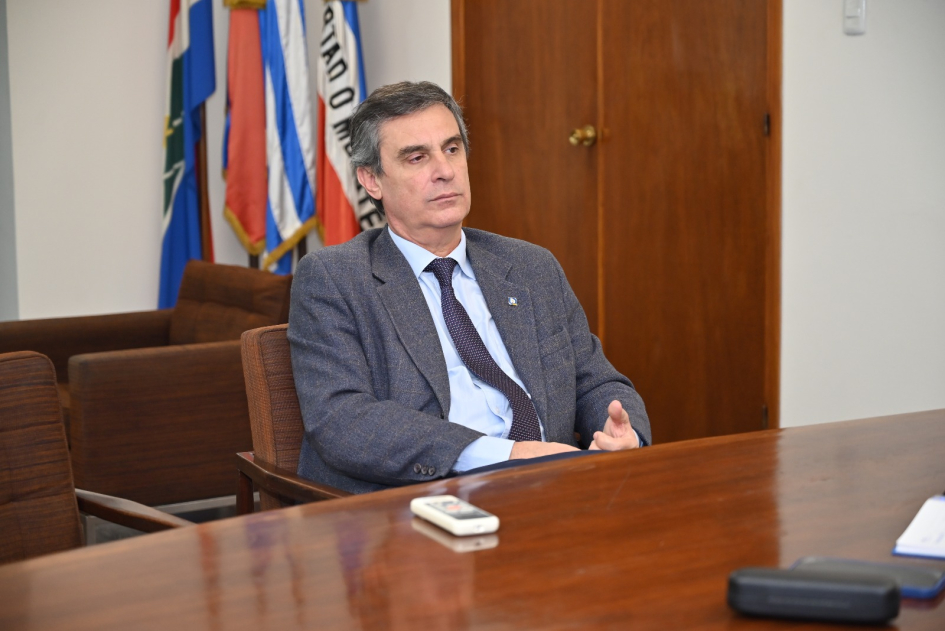 Álvaro García, presidente del Banco República