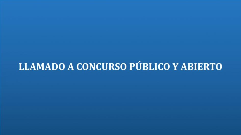llamado público llamado público