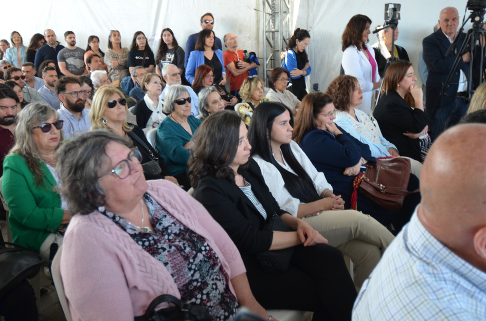 Directoras de la Intendencia de Lavalleja durante la inauguración
