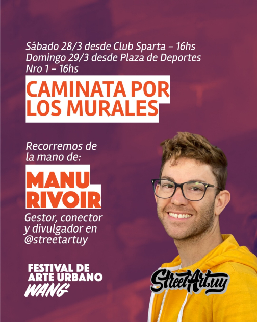 ¡Comienza el festival de arte urbano WANG en Minas!