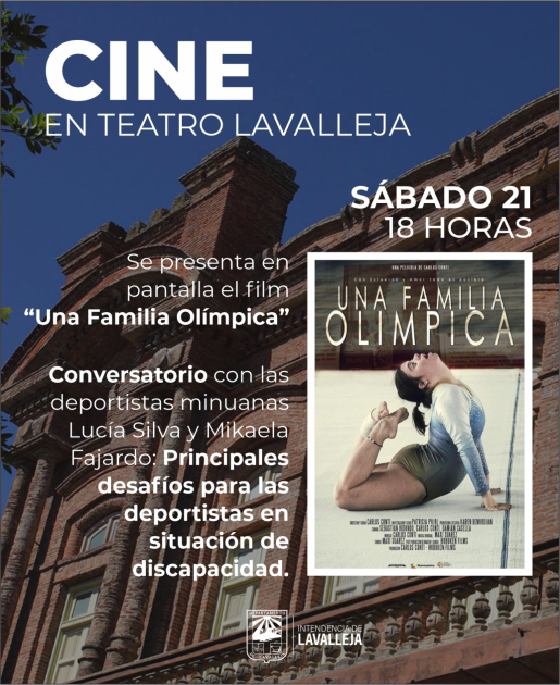 Cine y conversatorio con deportistas minuanas, este sábado en el Teatro Lavalleja Cine y conversatorio con deportistas minuanas, este sábado en el Teatro Lavalleja