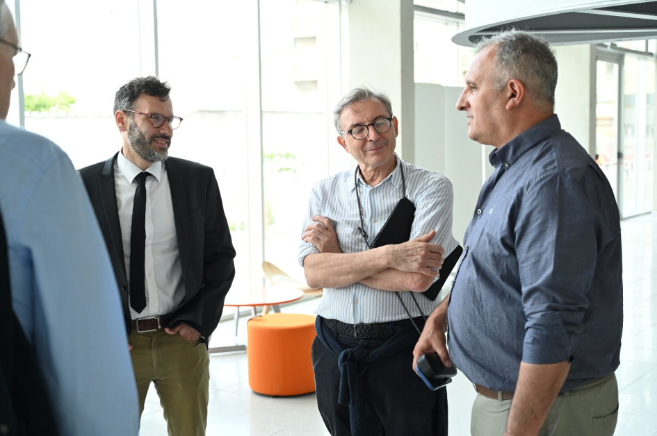 Intendente Ximénez recibió a Fernando de Pablo, director general de la Oficina Digital de Madrid