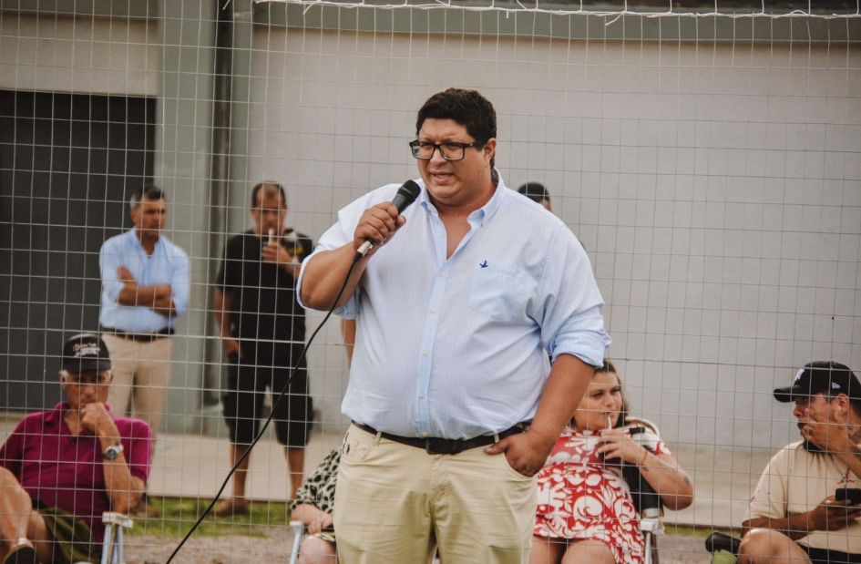 Se inauguró la nueva cancha de césped sintético en Solís de Mataojo Se inauguró la nueva cancha de césped sintético en Solís de Mataojo