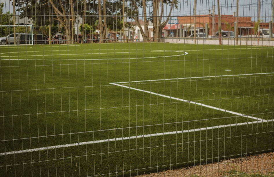 Se inauguró la nueva cancha de césped sintético en Solís de Mataojo Se inauguró la nueva cancha de césped sintético en Solís de Mataojo