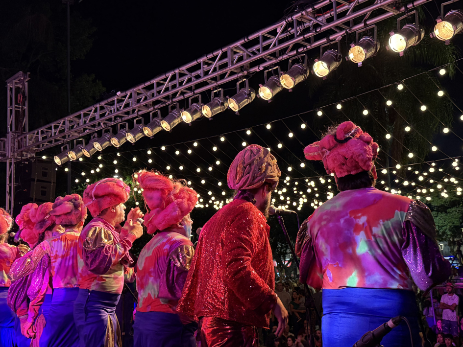 Minas volvió a tener su tablado en la Plaza Libertad