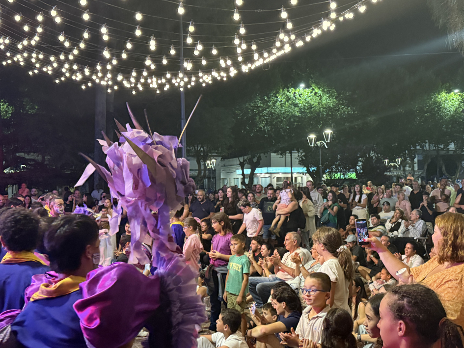 Minas volvió a tener su tablado en la Plaza Libertad