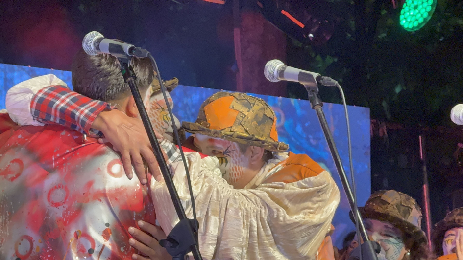 Minas volvió a tener su tablado en la Plaza Libertad