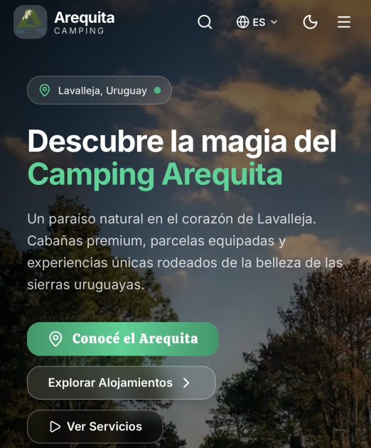 El Camping Arequita ahora tiene POS y WI-FI en el entorno de su administración 