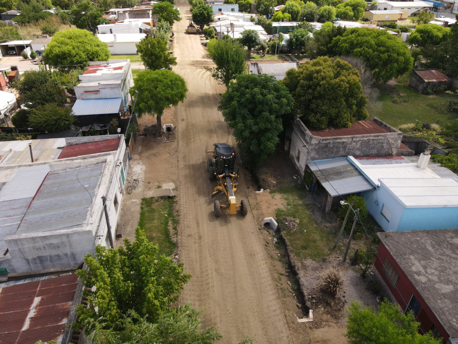 Las obras viales en Solís de Mataojo avanzan al 80%