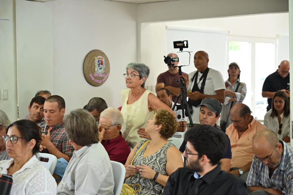 Los vecinos de José Pedro Varela recibieron el cuarto Consejo de Lavalleja