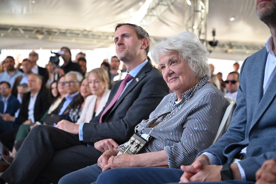 Lucía Topolansky, ex vicepresidenta de la República, una de las creadoras de la UTEC