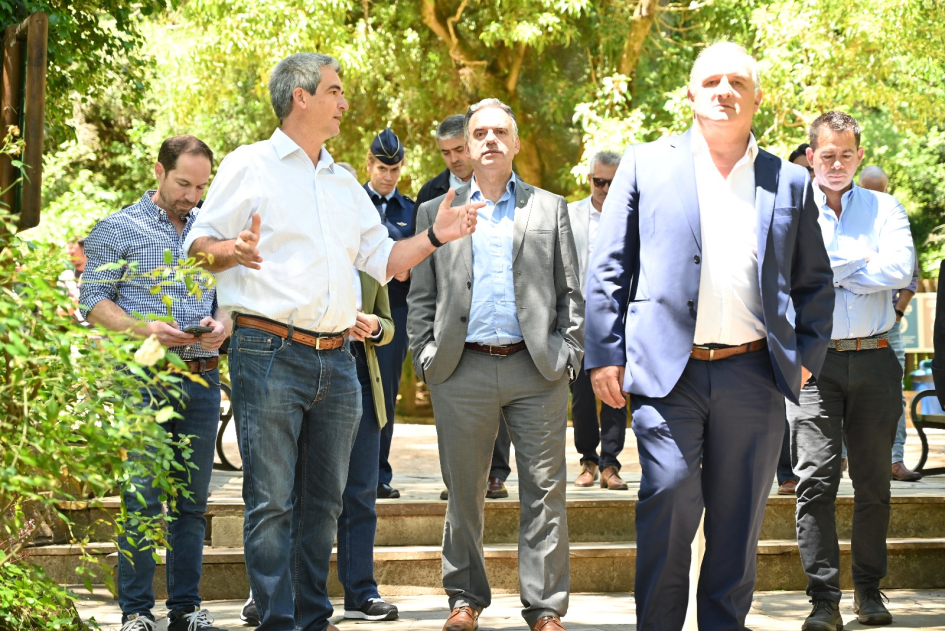 Intendente Ximénez recorrió la planta junto al Presidente Orsi y ministros