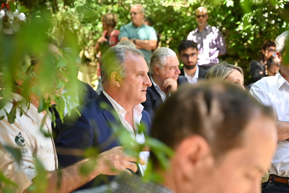 Intendente Ximénez recorrió la planta junto al Presidente Orsi y ministros