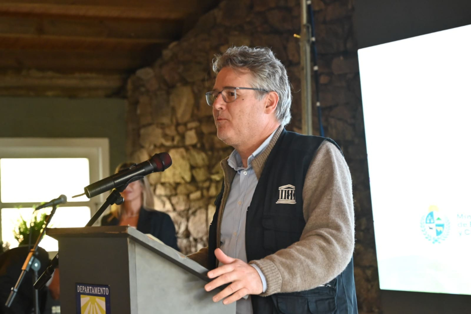 Ernesto Fernández Polcuch, director de la oficina regional de UNESCO