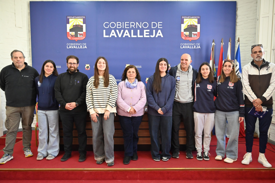 Presentación del Vóley de las Sierras 2026, con el apoyo de la Intendencia de Lavalleja